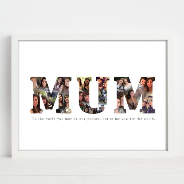 mum photo collage